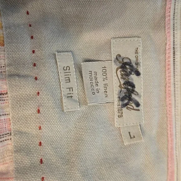 Large - Striped Button Down Shirt - Picture 4 of 4